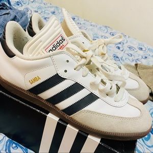 Adidas Samba in White